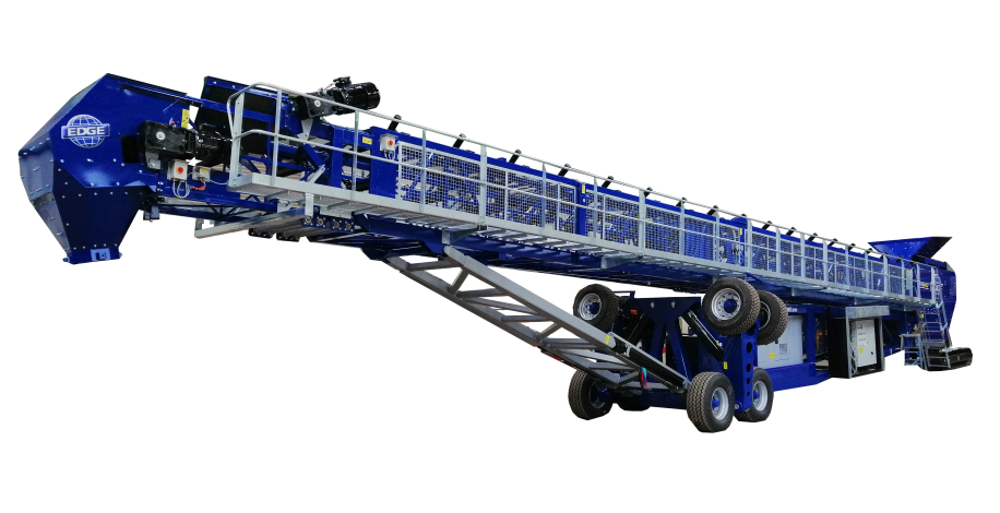 RADIAL TELESCOPIC STACKER